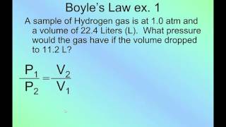 Gas Laws--P vs V example 1