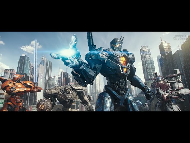 Pacific Rim: Uprising (2018) - Final battle - Part 1 - Only action [4K] class=