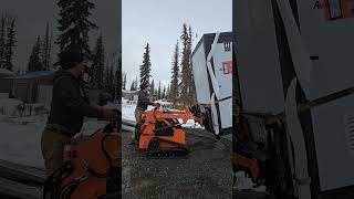 Famous Youtuber On The Mini-Skid Steer