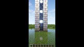 Minecraft - Tutorial Membuat Elevator Simple ! #shorts
