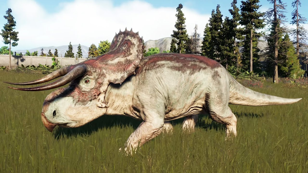 Jurassic World Evolution 2 - Triceratops Gameplay (PS5 UHD) [4K60FPS] 