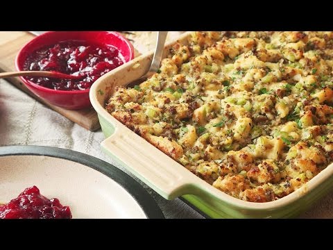 Classic Sage and Sausage Stuffing