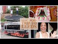 VLOG #3 | ROAD TRIP TO LEEDS | FAMILY COOKOUT | CURLY HAIR ROUTINE | ARIANA BIRTHDAY PARTY