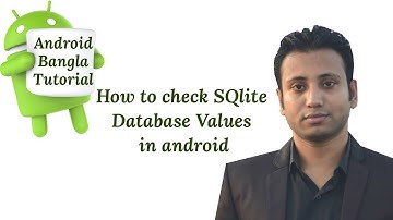 Android Bangla Tutorial 7.12 : how to pull sqlite database file from android device (old version)