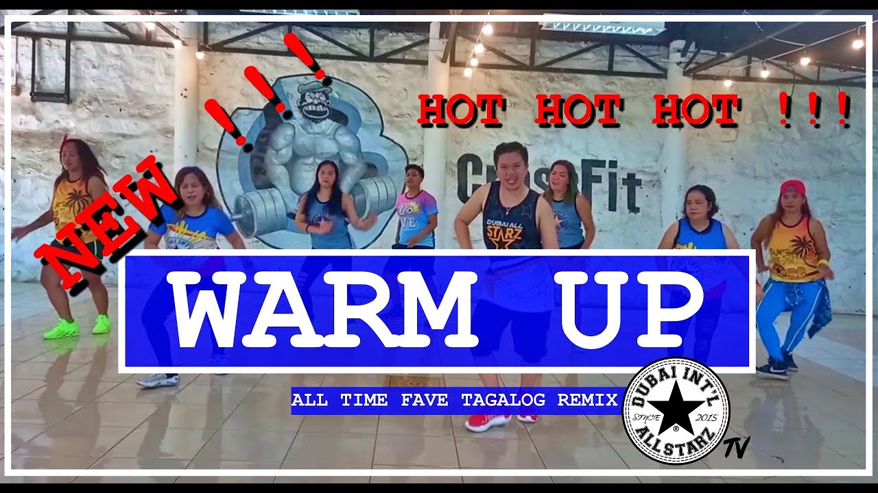 Zumba Warm Up | All Time Fave Tagalog Remix | Zumba® | Dance Fitness | Ronnel Monteagudo | Choreogra - Youtube
