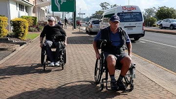 Wheelchair users footpath mapping