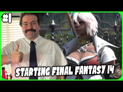 I Embark On An Final Fantasy 14 Journey For The First Time - Final Fantasy 14 Day 1