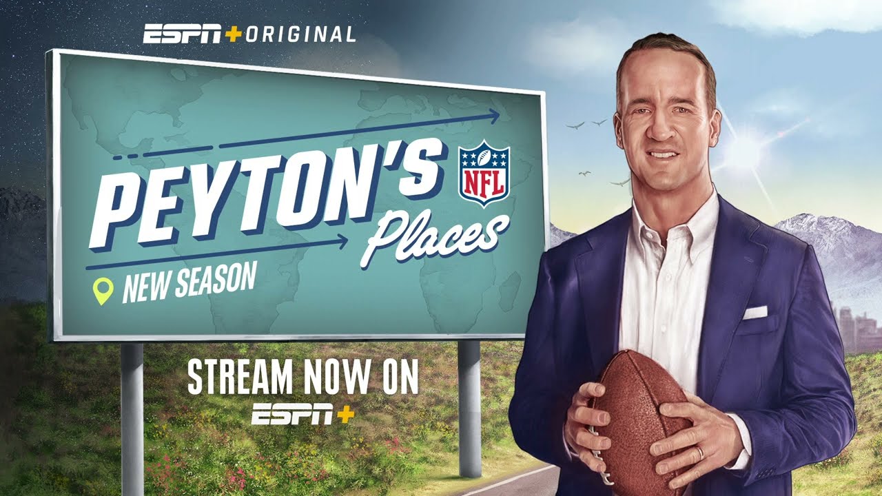 Peyton Manning & Wes Welker run the Statue of Liberty play to perfection! | Peyton's Places on ESPN+