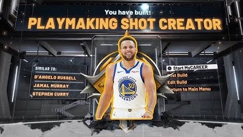 THE BEST PLAYMAKING SHOT CREATOR in NBA 2K20 and BADGES!
