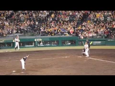 14日本シリーズ第1戦 マートンタイムリーでゴメス生還からの六甲おろし