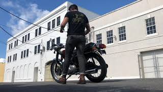 1973 Triumph T100R Daytona 500 - Cold Start, Walkaround