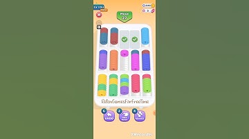 Coin Sort - color sorting merge number puzzle brain game Daily Challenge 03/10/24 Hard part gameplay