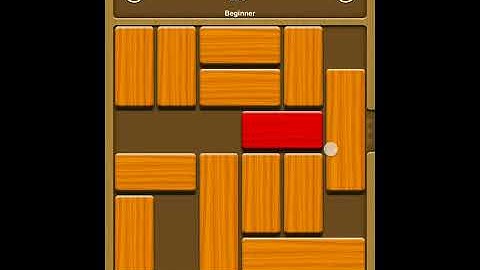Unblock Me Free Game ( ios and android app ) solutions for all puzzles - level 27 of 1200