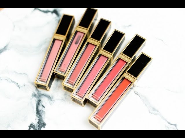 REVIEW: TOM FORD GLOSS LUXE GLOSSES WITH SWATCHES