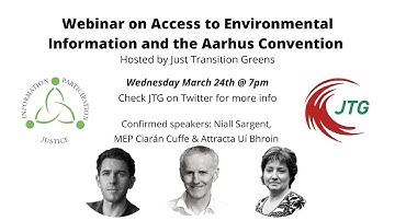 Access to Environmental Information (AIE) and the Aarhus Convention