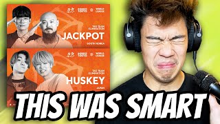 SXIN Reacts | JackPot & HUSKEY | GRAND BEATBOX BATTLE 2023: WORLD LEAGUE I Tag Team Elimination