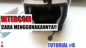 HOW TO USED || CARA MENGGUNAKAN BLUETOOTH HEADSET L1M ATAU INTERCOM HELM || TUTORIAL #6