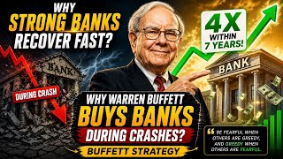 Why Warren Buffett Buys Banks During Crashes | How Buffett Turned $5B Into $20B+ |