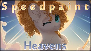 :･ﾟ✧『№61 SpeedPaint [Fanart] MLP - [Pear Butter] Heavens』✧ :･ﾟ