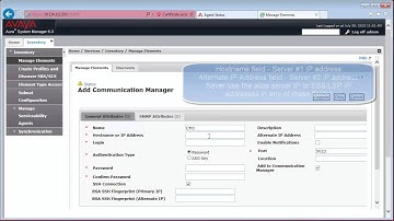 How to add Duplex CM to Avaya SMGR 6.3 for Administration and Software Management purposes?