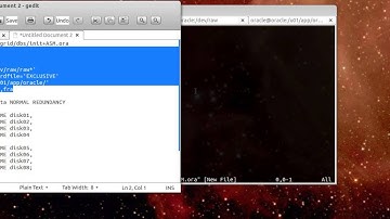 Diskgroup configuration and creation for ASM storage