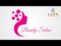 Beauty Salon Logo design | Feminine Logo | Adobe illustrator logo design