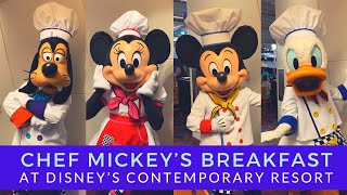 Looking for a great character breakfast where you can meet the fab5??
chef mickey's at disney's contemporary resort is just place! we love
gett...