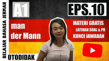 #Eps.10--A1 | MAN und der MANN | BELAJAR BAHASA JERMAN OTODIDAK