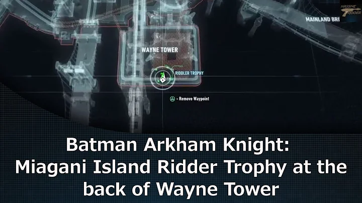 Batman Arkham Knight: Miagani Island Riddler Troph...