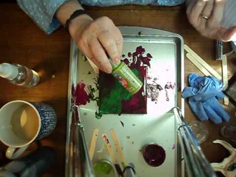 (03) How To: Acrylic Pouring (on the cheap / budget) with PVA + paint ...