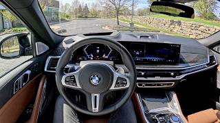 2024 BMW X6 M60i - POV Driving Impressions