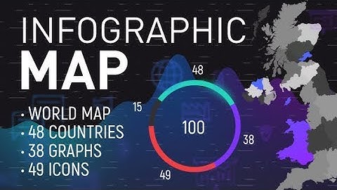 After Effects Template: Infographics Map