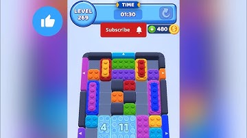 COLOR BLOCK JAM | LEVEL 269 Solution Walkthrough #subscribemychannel