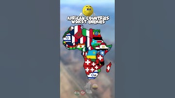 African countries worst enemy #geography #history #mapping #mapper #shorts #europe