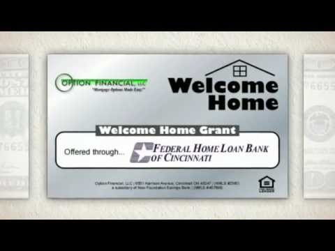 Option Financial | FHLB of Cincinnati Welcome Home Grant Program