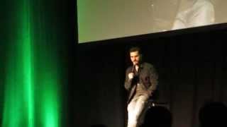 Michael Malarkey answering questions + ello gorgeous @ Bloody Night Con  - 31/05/2015