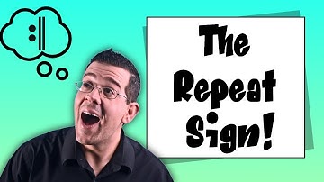 Music Theory for Kids: The Repeat Sign