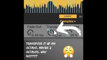 Make vocal chops with Simpler in Ableton 10