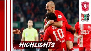 VLEUGELSPELERS on 🔥 in eigen HUIS | FC Twente - NEC (12-05-2023) | Highlights