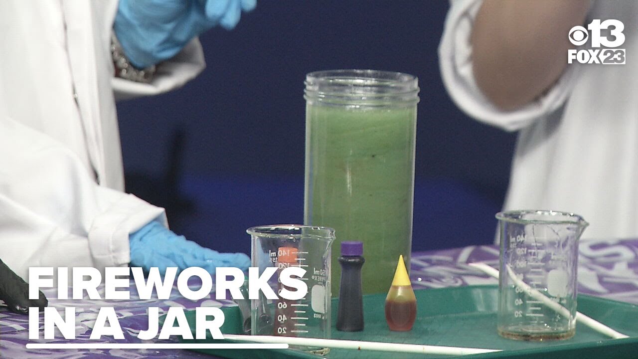 Experience fireworks in a jar with Mad Science of Maine