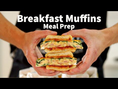 Breakfast Meal Prep Bacon, Egg amp Spinach Muffins  Episode 8