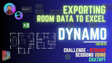How to Export Revit data to Excel with Dynamo?Tutorial | GetSetParameter | Learn Dynamo with ChatGPT