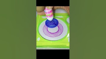 #asmr #spirograph #art #diy Spirograph ASMR Circles flowers Rounds