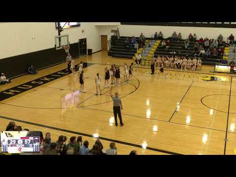 Shelby-Rising City vs Bruning-Davenport/Shickley High School Girls' Varsity Basketball