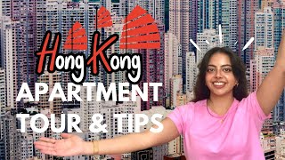 my FIRST apartment in HONG KONG | tour, neighbourhood, hunting tips