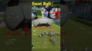 How do you swat a pass in Madden 24