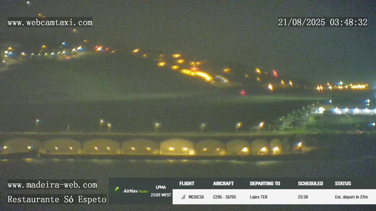LIVE Cam: Madeira Island Airport by Só Espeto | Madeira-Web
