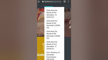 BBMKU Session 2020-23 Sem 1 Result