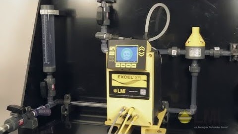 EXCEL XR METERING PUMP - Calibration (English)