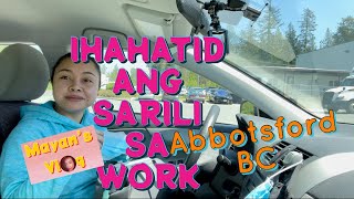 Ihahatid Ang Sarili Sa Work Working Pinay In Abbotsford Driving To Work Learner Driver